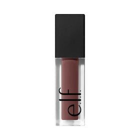 e.l.f. Liquid Velvet Eyeshadow Currant Mood with brushes