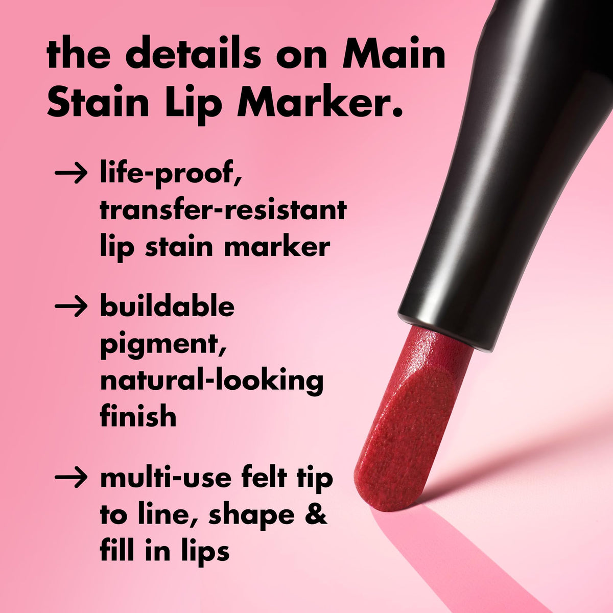 e.l.f. Main Stain Lip Marker Beigebait packaging
