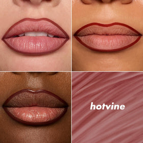 e.l.f. Main Stain Lip Marker Hotvine felt tip applicator close-up