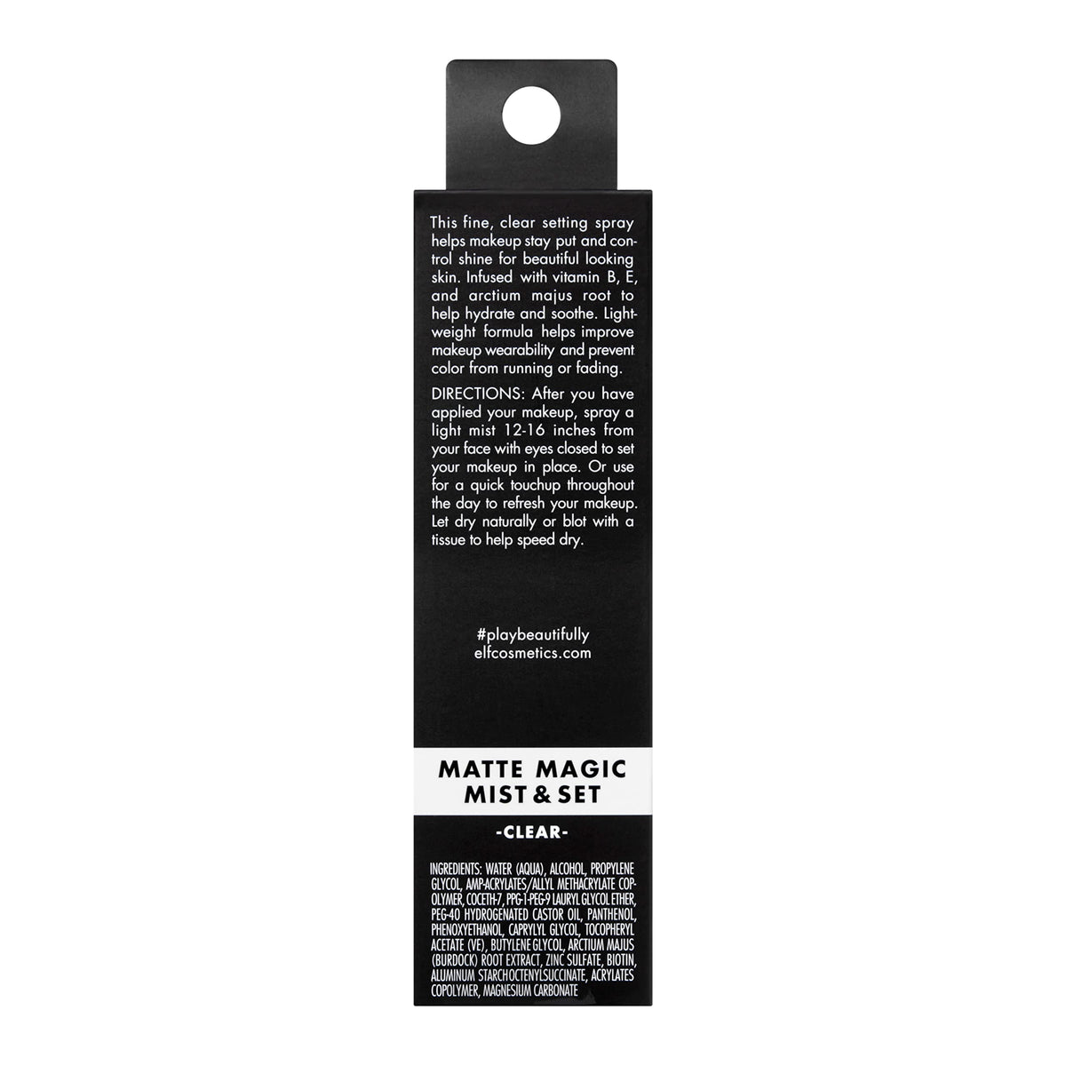 e.l.f. Matte Magic Mist & Set Makeup Spray in lifestyle setting