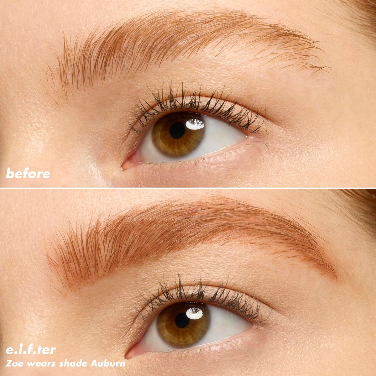 e.l.f. Micro-Fine Brow Pencil Auburn in hand