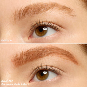 e.l.f. Micro-Fine Brow Pencil Auburn in hand