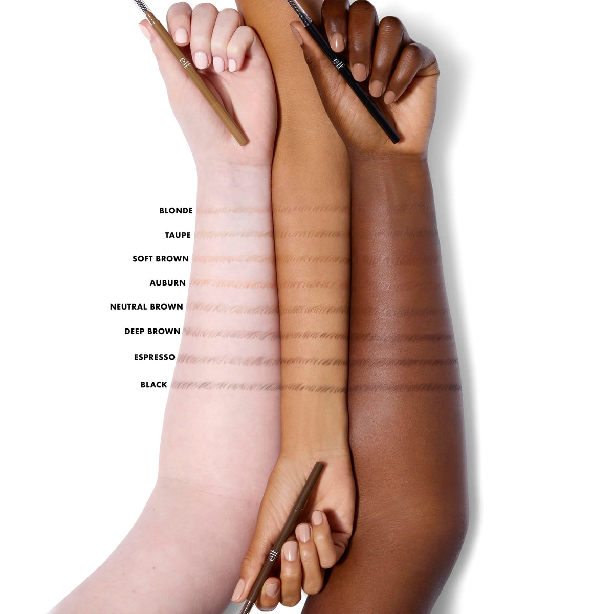 e.l.f. Micro-Fine Brow Pencil Espresso tip close-up