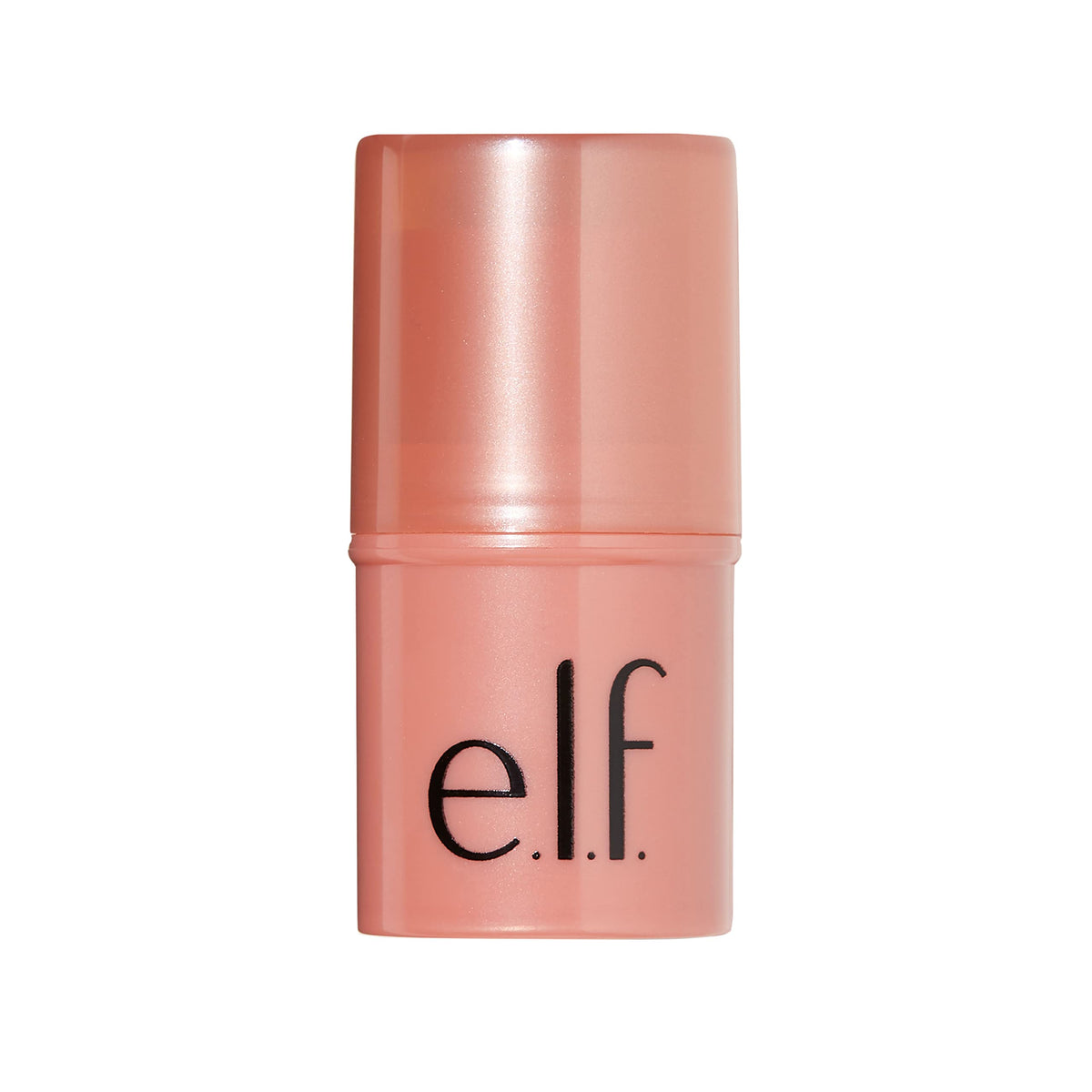 e.l.f. Monochromatic Multi Stick Glistening Peach in a makeup bag