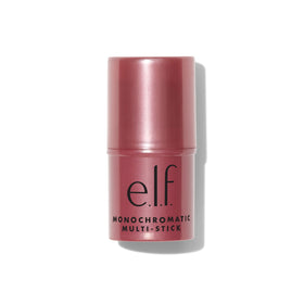 e.l.f. Monochromatic Multi Stick Luminous Berry on a makeup table
