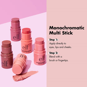e.l.f. Monochromatic Multi Stick Sparkling Rose back view