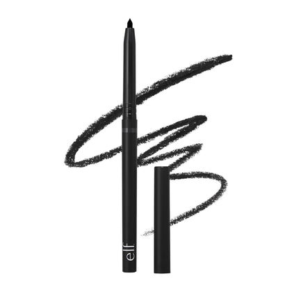 e.l.f. No Budge Retractable Eyeliner black pencil front view