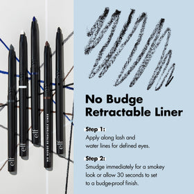 e.l.f. No Budge Retractable Eyeliner navy packaging