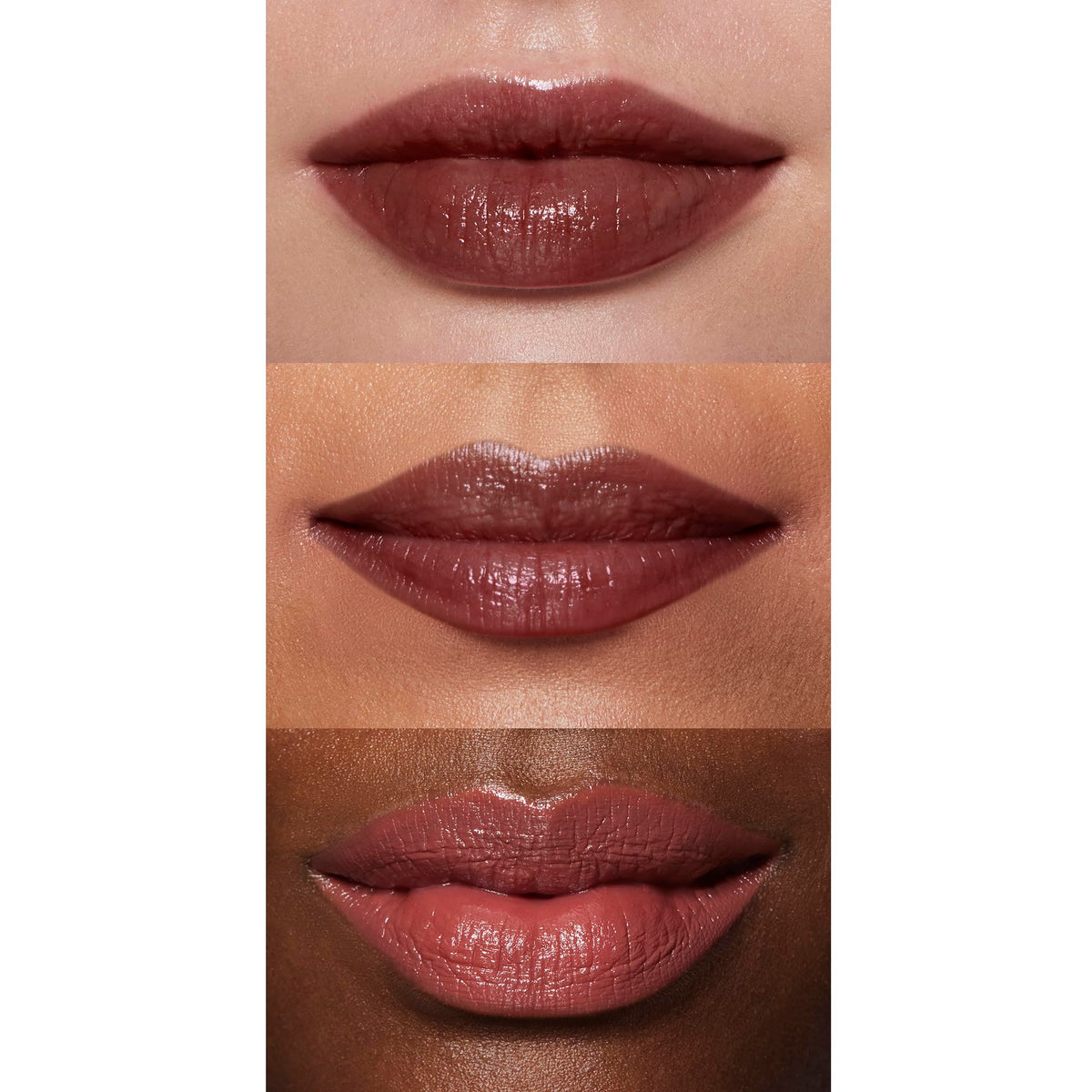 e.l.f. O Face Satin Lipstick close-up of texture