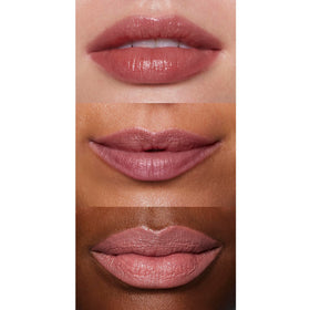 e.l.f. O Face Satin Lipstick Dirty Talk with applicator