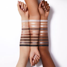 e.l.f. Perfect 10 Eyeshadow Palette close-up of nude shades