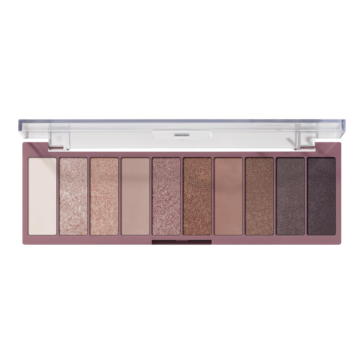 e.l.f. Perfect 10 Eyeshadow Palette Nude Rose Gold front view