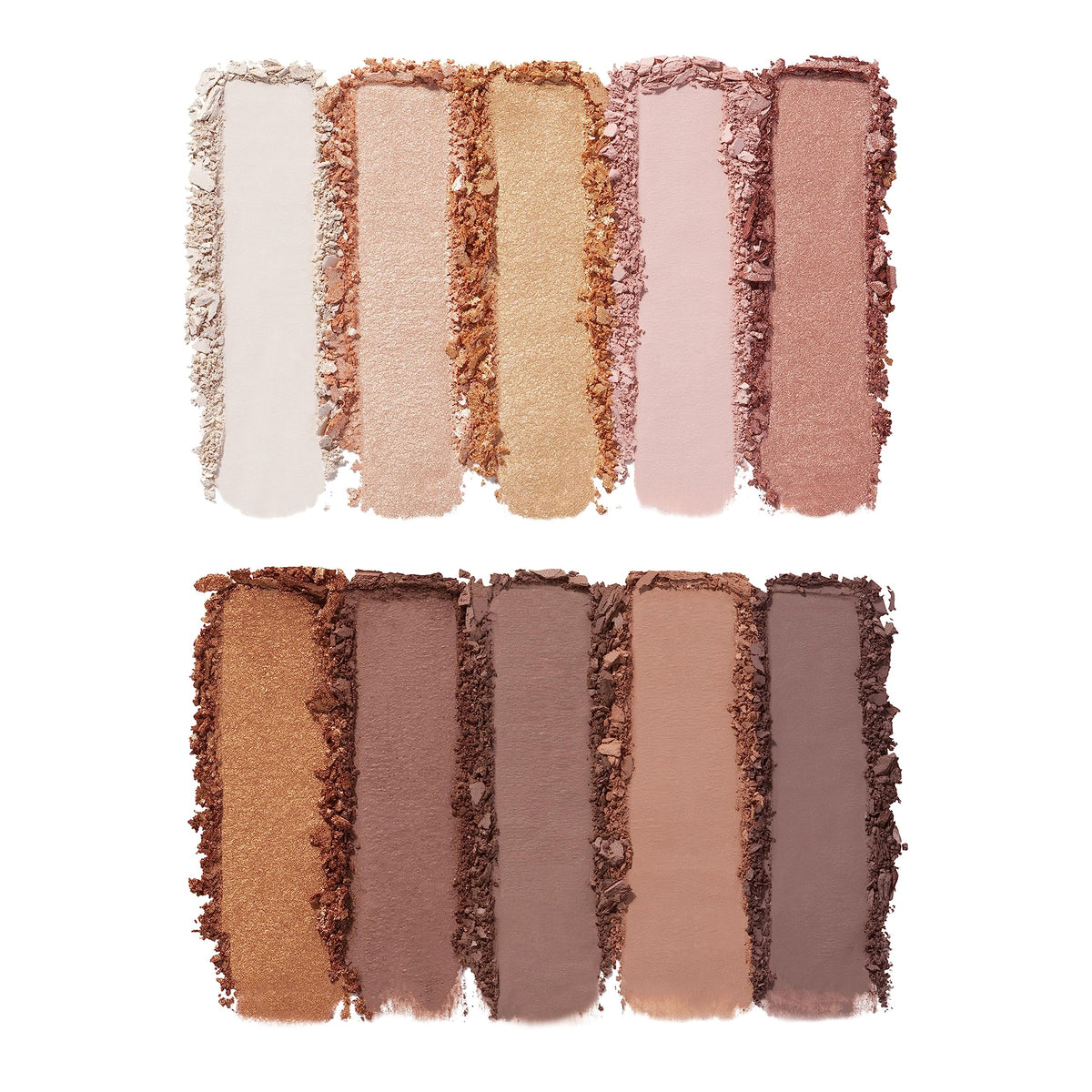 e.l.f. Perfect 10 Eyeshadow Palette open showing neutral shades