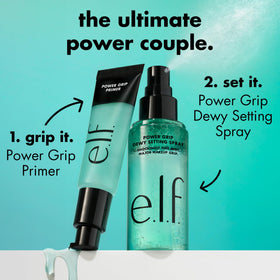 e.l.f. Power Grip Dewy Setting Spray packaging details