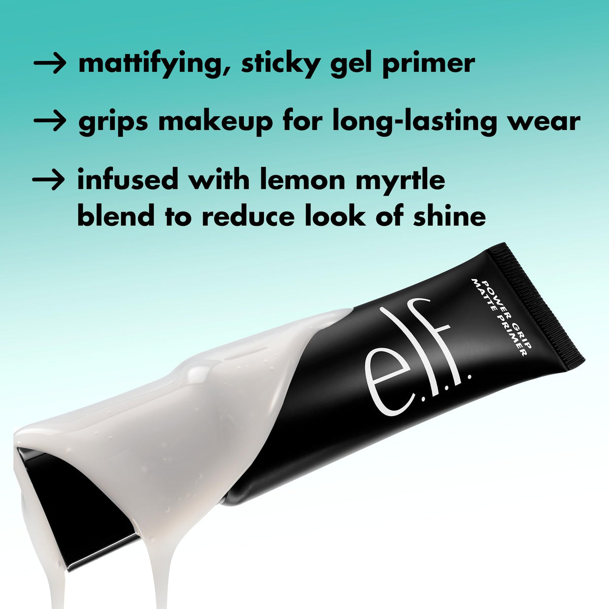 e.l.f. Power Grip Matte Primer Mini 20g side view