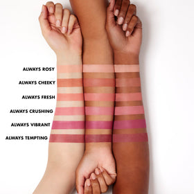 e.l.f. Primer-Infused Matte Blush Always Vibrant swatch