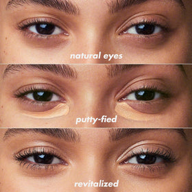 e.l.f. Putty Eye Brightener Medium/Tan application on under-eye
