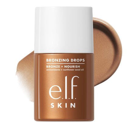 e.l.f. SKIN Bronzing Drops Rose Gold front view