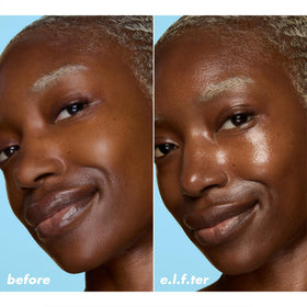 e.l.f. SKIN Glass Slick Serum Stick side view showing texture