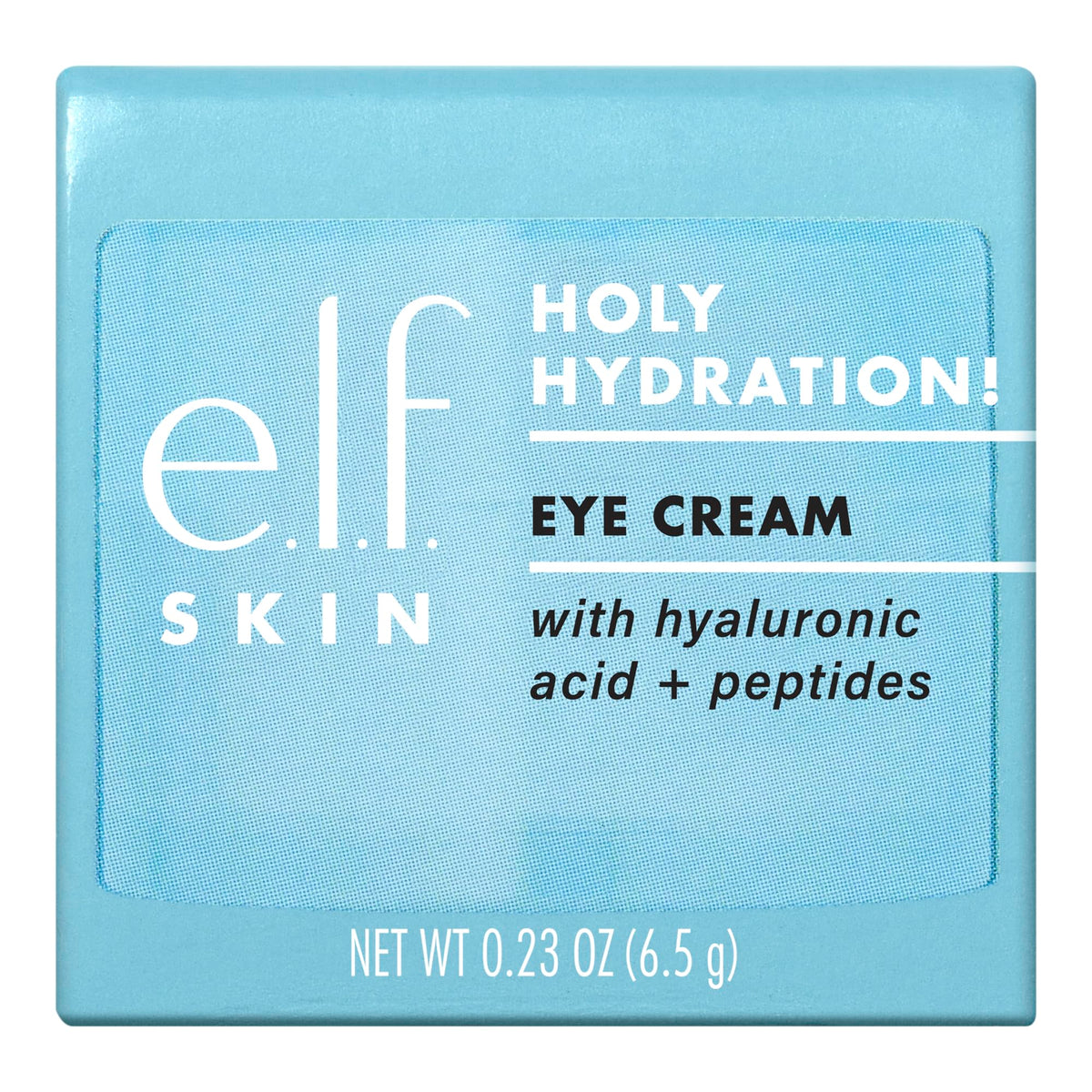 e.l.f. SKIN Holy Hydration! Eye Cream Mini 18g with ingredients list
