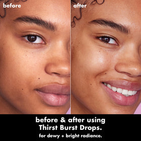 e.l.f. SKIN Holy Hydration! Thirst Burst Drops Mini Serum in lifestyle setting