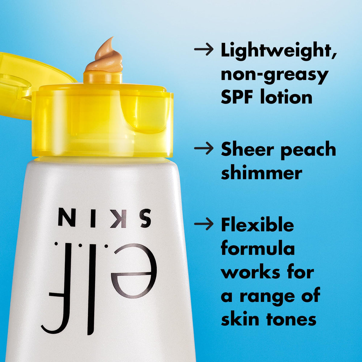 e.l.f. SKIN Suntouchable! Whoa Glow SPF 30 lifestyle scene