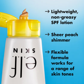 e.l.f. SKIN Suntouchable Whoa Glow SPF 30 Mini application