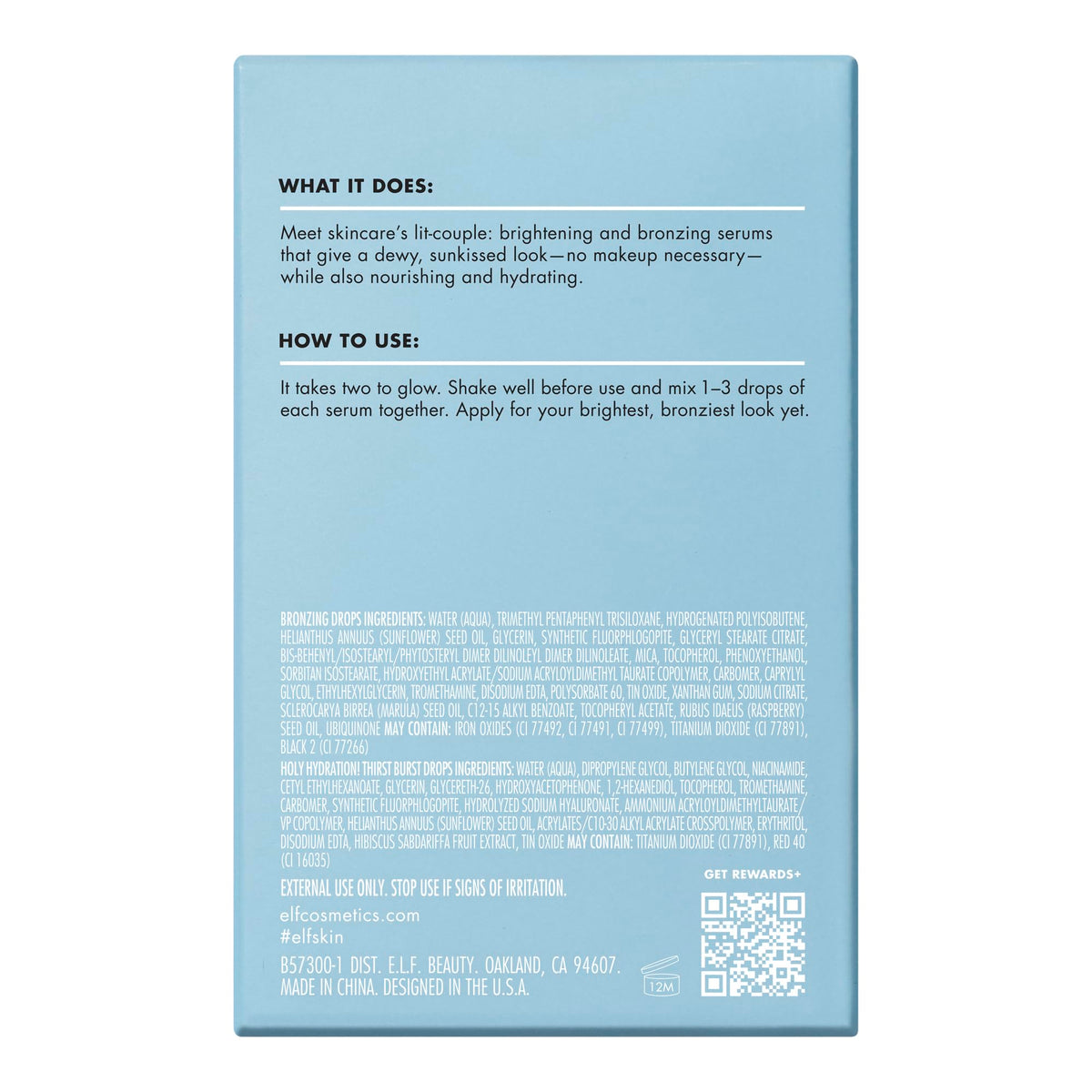 e.l.f. SKIN The Hottest Drops Duo application process