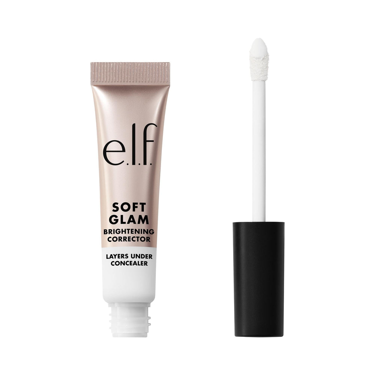 e.l.f. Soft Glam Brightening Corrector white tube front view