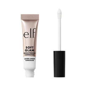 e.l.f. Soft Glam Brightening Corrector white tube front view