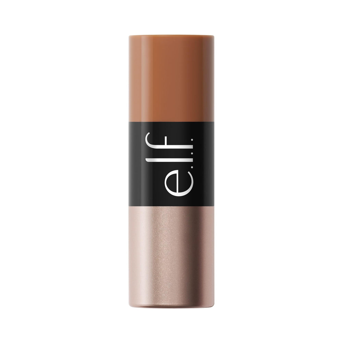 e.l.f. Soft Glam Cream Bronzer Stick Medium-Tan in a makeup bag