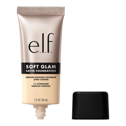 e.l.f. Soft Glam Foundation 12 Fair Warm front view