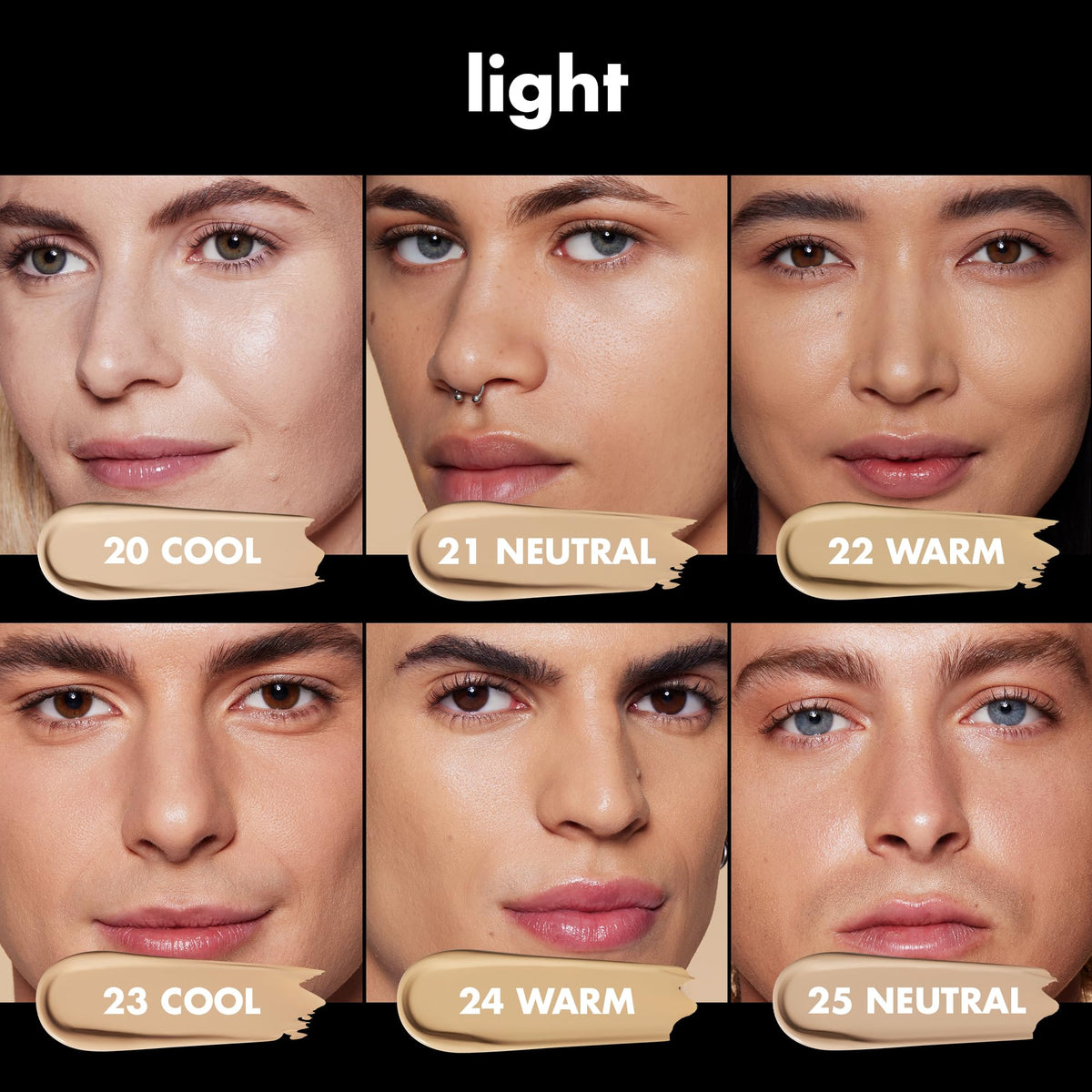e.l.f. Soft Glam Foundation 25 Light Neutral with cap off