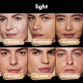 e.l.f. Soft Glam Foundation 25 Light Neutral with cap off