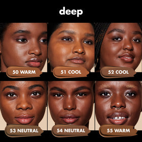 e.l.f. Soft Glam Foundation 52 Deep Cool swatch on skin