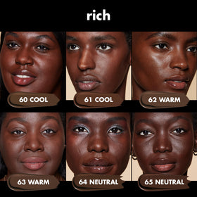 e.l.f. Soft Glam Foundation 60 Rich Cool with applicator