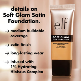 e.l.f. Soft Glam Foundation 61 Rich Cool texture close-up