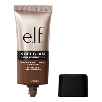 e.l.f. Soft Glam Foundation 62 Rich Warm front view