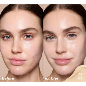 e.l.f. Soft Glam Satin Concealer 10g swatch on skin