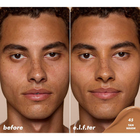 e.l.f. Soft Glam Satin Concealer 10g swatch on skin