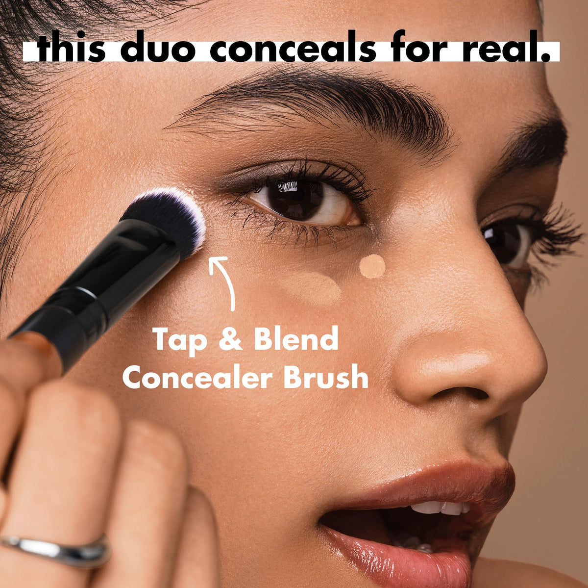 e.l.f. Soft Glam Satin Concealer ingredients list on packaging