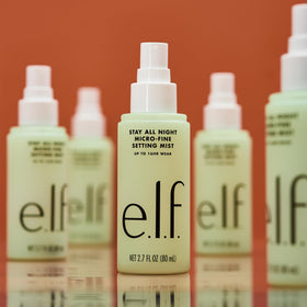 e.l.f. Stay All Night Setting Mist in lifestyle setting
