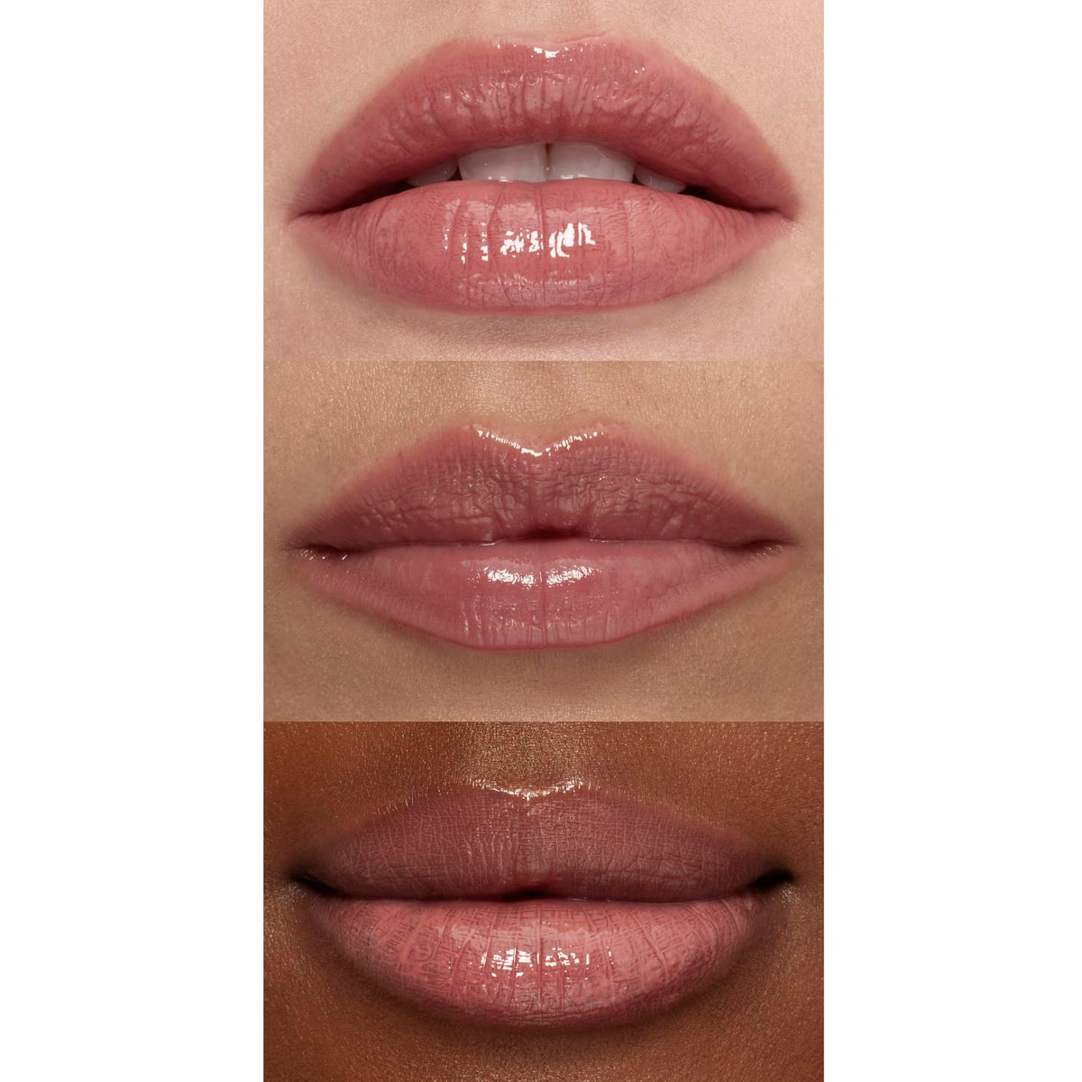 e.l.f. Sun Boss Gloss SPF 25 Pink-Me Girl in natural light