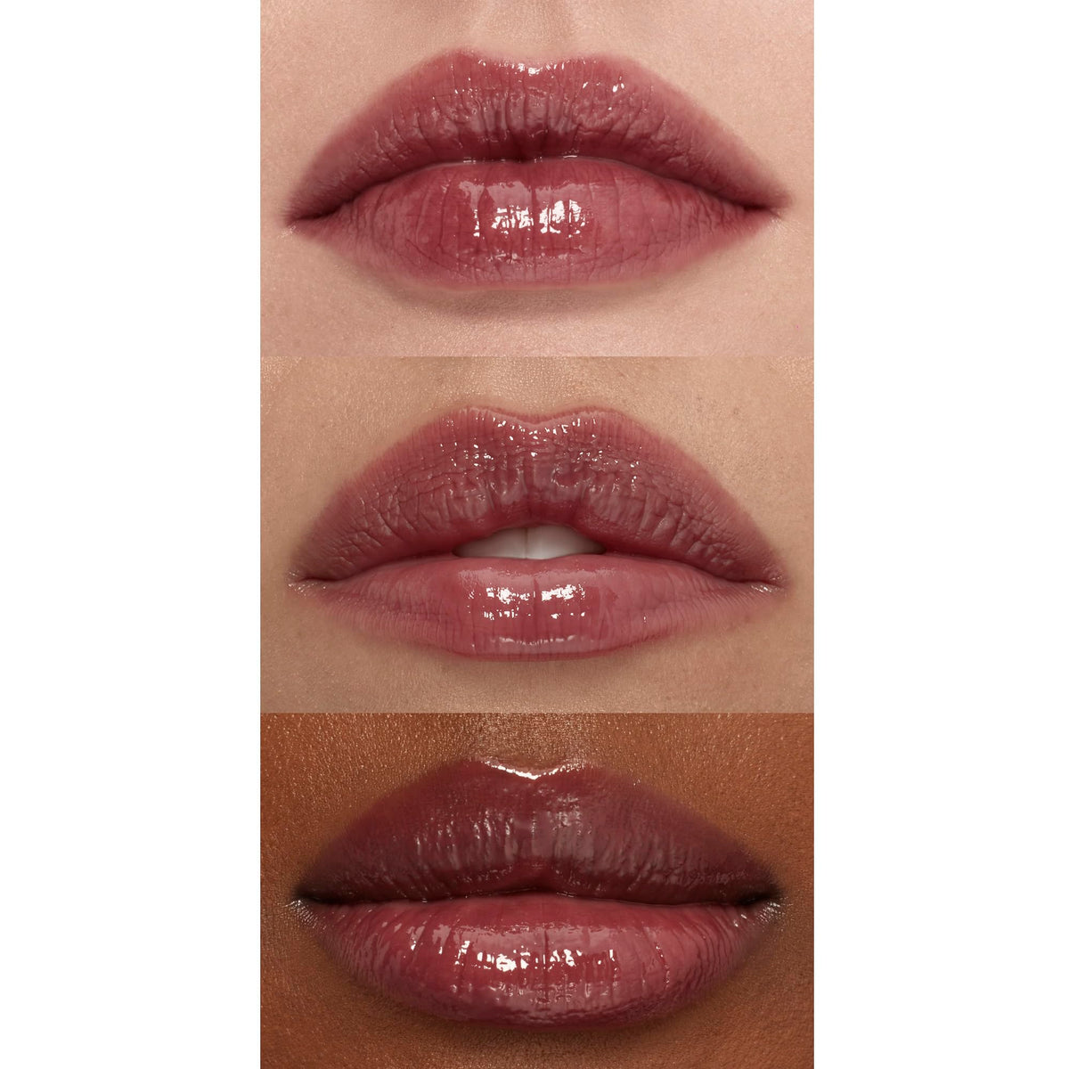 e.l.f. Sun Boss Gloss SPF 25 That's My Jam swatch on skin