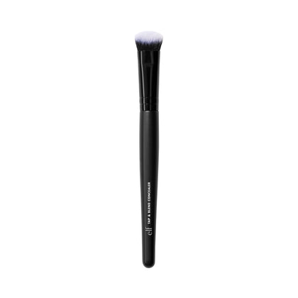 e.l.f. Tap & Blend Concealer Brush front view with precision tip