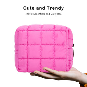 E-Tree Cute Makeup Bag dimensions on a flat surface