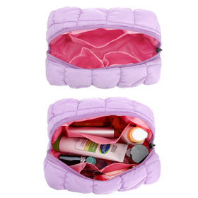 E-Tree Cute Makeup Bag in a beach bag for travel
