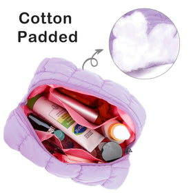 E-Tree Cute Makeup Bag lifestyle scene on a vanity