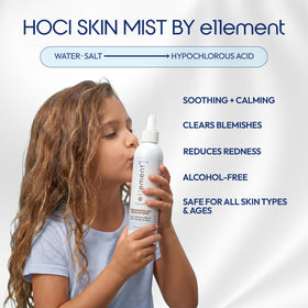 e11ement Hypochlorous Acid Spray with cotton pads