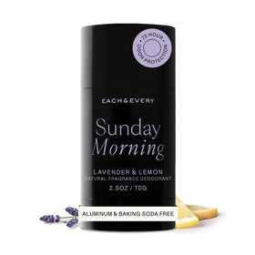 Each & Every Aluminum Free Deodorant front view, 2.5oz